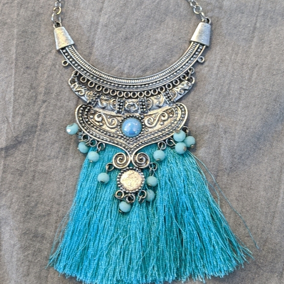 Fringe Necklace - Picture 2 of 6